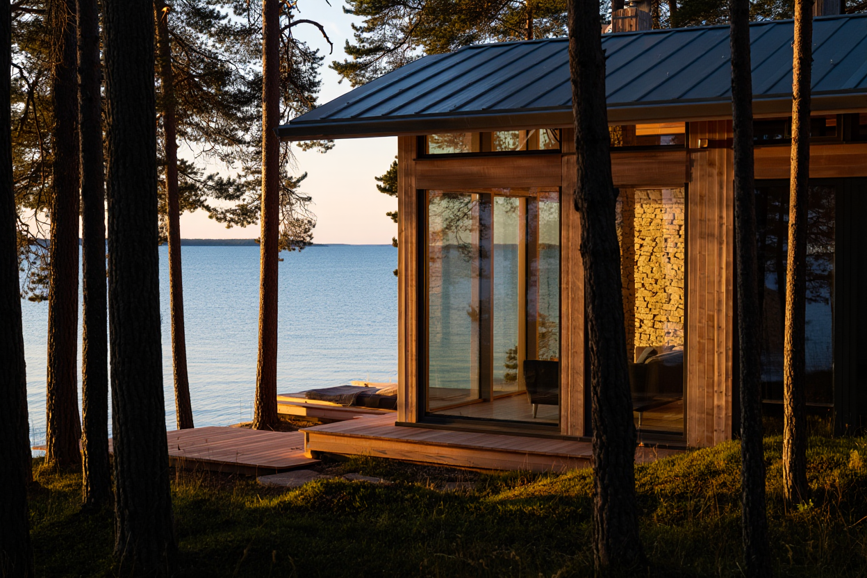 Exclusive island lodge Estonia — Island Edition